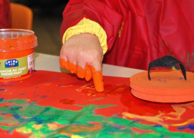 Relais Assistants Maternels, barbouillage