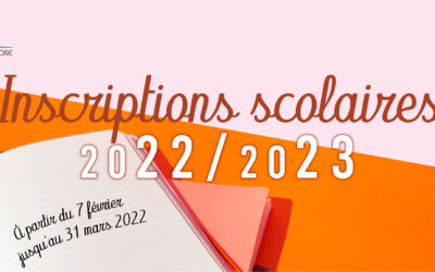 Inscriptions scolaires
