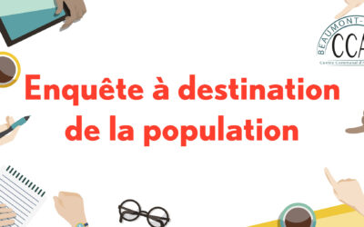 Enquête à destination de la population
